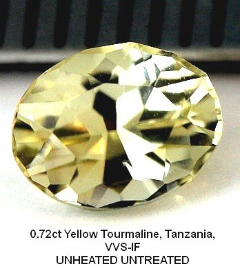 0.72ct Yellow Tourmaline