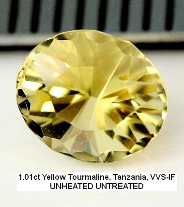 1.01ct Yellow Tourmaline