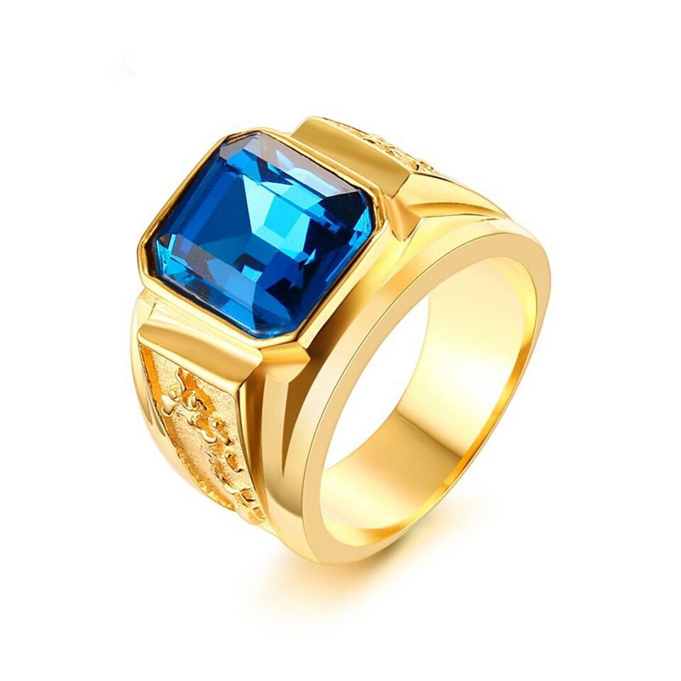 Перстень Sapphire Ring for men